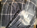 红豆（Hodo）【100%纯棉】长袖衬衫男25秋季格纹长绒棉休闲磨毛衬衣男款 实拍图