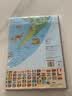 中外地图+世界地图儿童绘图版 地理百科知识撕不烂图画册 儿童房墙纸 中小学生科普图书 全2张（中国+世界地图） 实拍图