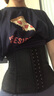 伶俐蜜语运动塑身衣健身束身衣束腰带女腰封产后收腹束腹带收腹带塑腰带 9骨黑色透气加长款 30CM S(建议腰围62-68CM) 实拍图