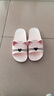惠夫人亲子拖鞋女夏季一家三口浴室防滑室内情侣儿童洗澡漏水凉拖鞋男士 小猫咪 粉色 儿童30-31码（内长约205cm) 实拍图