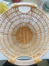 猎玄水果篮筐客厅仿藤编果篮大号盘手工编织收纳筐家用零食面包馒头筐 【果篮30cm】 实拍图