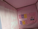南极人大学生宿舍床帘上铺蚊帐宿舍一体式全包围遮光下铺专用床帘遮挡布 升级款-背带咘咘黄 90cm*190cm -0.9床上铺/自连接支架 实拍图
