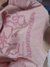 萨姆依     oversize潮牌卡通小熊印花纯棉短袖T恤女学生夏季新款宽松情侣百搭tee半袖上衣 粉色 M 实拍图