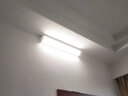 耀力90度直角led超亮日光灯长条灯明装挂壁墙角灯门前壁灯led墙角直灯 大三角118厘米36W_两边出线 白光6000-6500K 实拍图