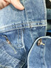 真维斯（JEANSWEST）夹克男2025春夏季舒适时尚简约牛仔外套男翻领男士外套深蓝M 实拍图