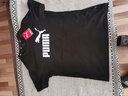 彪马（PUMA）t恤男士 25夏季新款运动休闲服大logo纯棉透气宽松圆领短袖半袖男 【主推款大logo】绅士黑/100%纯棉 XL 185【推荐体重160-180斤】 实拍图