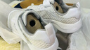 Skechers斯凯奇童鞋儿童运动鞋新款夏季易弯折男女童透气网鞋405238L 男童/白色/WHT 32 实拍图