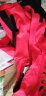 童唛屋三件套童装女童套装中大儿童秋冬运动休闲卫衣加绒加厚马甲小女孩 绿色 120（建议身高110cm） 晒单实拍图