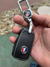 毅迅别克君威钥匙套君越昂科旗威朗英朗gl8阅朗gl6凯越汽车牛皮钥匙包 D款-折叠5键 实拍图