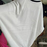 记述T恤女短袖春装夏新款宽松显瘦百搭针织薄款款打底衫时尚气质 293白色 3XL # 实拍图