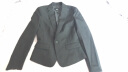 G2000女装商务优雅西装外套女长袖女装标准短款女士西服21711012 藏青色/79(西装) 160/S（西装） 实拍图