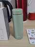 富光 保温杯女高颜值316不锈钢学生轻量梦重量网红超轻泡茶大容量杯子 春芜白200ml 实拍图