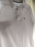 乔丹短袖t恤男士polo衫2025夏季透气冰丝宽松休闲翻领半袖运动上衣 白色-速干100%聚酯纤维 5XL /200 实拍图