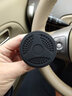 腾韵 汽车方向盘助力球拐弯转向助力器带轴承多功能省力神器汽车通用型助力器硅胶蜂窝状 旗舰版-黑色 实拍图