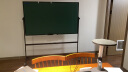 AUCS傲世 移动白板绿板支架式150*90cm 办公室教学会议讲课双面大粉笔黑板 实拍图
