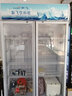 新飞（frestec）展示柜冷藏酒水饮料冰柜双开门商用冷柜水果蛋糕冷藏保鲜柜超市直冷玻璃门大容量便利店立式啤酒柜 双门红黑900L【经济直冷】 实拍图