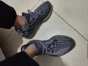 哲瑞图风行椰子鞋男350春夏季休闲网面透气女休闲莆田鞋软底跑步鞋 新灰橙（蓝盒高版本）哲瑞图 43 实拍图