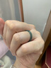 中国黄金（CHINA GOLD）翡翠戒指冰种飘花蓝水玉石戒指指环送女友送老婆生日礼物 圈号11 实拍图