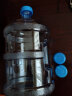 拜杰水桶盖子桶装水盖通用型矿泉水桶纯净水桶盖密封盖聪明盖水桶盖 蓝色【单个装】 7.5L 实拍图