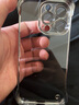 伊硕【无边框隐形】超薄电镀全包镜头膜适用iphone手机壳透明电镀手机壳苹果手机保护套简约轻奢款 深空黑 【超薄无边框，玻璃镜头膜】 iPhone14Pro 实拍图
