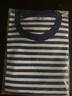 迷彩故事夏季海魂衫短袖体能服训练服夏季蓝白条纹T恤男海魂衫体能服套装 海魂衫【单上衣】 180-185/100 实拍图