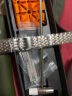 istrap天梭表带力洛克1853男士T41/T006手表链配件精钢适用天梭表带钢带 19mm丨间玫金 实拍图