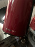 格来德 （Grelide） 电热烧水壶家用恒温电水壶1.7L大容量304不锈钢一键保温55°C双层防烫自动断电防干烧 D1701K-红色-保温 1.7L 实拍图