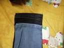 舻白牛仔裤男2022春秋款潮流帅气修身小脚九分裤男士弹力百搭休闲长裤 520款蓝+520款黑（两件装） 36 实拍图