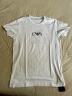 阿玛尼（ARMANI）男装 男士时尚休闲修身薄款短袖T恤 97926 白色 M 实拍图