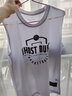 GHOST DUNK 篮球背心美式训练服男吸湿排汗速干透气运动球衣跑步健身坎肩无袖T恤 白色 2XL 实拍图