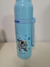 富光儿童保温杯大容量水杯男学生防漏可爱便携女宝宝卡通创意茶杯子 海蓝太空人350ML 实拍图