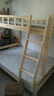 星曦菲（SINCE FLY FURNITURE） 上下床儿童床实木高低床男孩多功能分体上下铺双层拖床 高低床（不含拖床） 上宽1米*下宽1.2米*长2米 实拍图