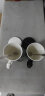 贝瑟斯 情人节礼物送女友陶瓷马克杯2个装 创意时尚情侣对杯水杯 带盖带勺咖啡牛奶情侣杯子一对陶瓷带盖 实拍图