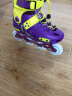 乐秀直排轮子耐磨儿童溜冰鞋闪光轮发光轮滑旱冰鞋平花静音软轮闪光 彩色闪光 4个70mm（82A） 实拍图