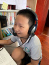 声丽（SENICC）ST-2688PRO 头戴式电脑耳机 带话筒耳麦  双插头 办公教育 网课学习培训耳机 银灰色 实拍图