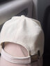 迈诗蒙 帽子男夏季纯棉棒球帽男士户外遮阳老年人帽子休闲太阳帽鸭舌帽 浅米色 可调节 实拍图