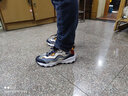 斯凯奇（Skechers）女款春夏季厚底增高复古轻便休闲鞋老爹鞋运动鞋子女鞋 149463-BKW-C 黑色/白色 37 实拍图