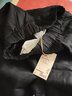 无印良品（MUJI）女式 亚麻 灯笼裤 裤子 长裤 休闲裤 萝卜裤 BEG09C2S 黑色 M(160/66A) 实拍图