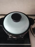 彩冠陶瓷汤锅砂锅耐高温炖汤煲汤熬粥煲汤锅明火陶瓷煲土锅燃气炖锅煲汤锅炖汤石锅炖肉锅 彩冠蓝花鸟6L加高汤锅 实拍图