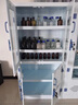 双京 PP药品柜化学品柜试剂柜耐腐蚀强酸碱柜双锁储存柜实验室器皿柜 四开门PP柜-上下钢化玻璃门 实拍图