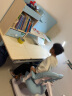 黑白调学习时光C1学习桌【实木升降 追背正姿】儿童书桌儿童学习桌椅套装 1.2m蓝 实拍图