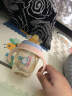 babycare 学饮吸管杯婴儿6个月+ 重力球鸭嘴吸管杯耐摔防漏宝宝儿童水杯 PPSU-柠檬黄- 城市旅行-240ml 实拍图