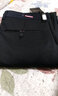 斗战袋鼠秋冬男士弹力休闲裤中年免烫四面高弹力针织休闲长裤青年商务直筒男裤 6612#纯黑色-高弹力 30码2尺3腰围 实拍图