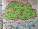 孟加拉国 尼泊尔 不丹地图 中外对照 （防水耐折 详细地名 主要城市 旅游文化信息）世界分国地图·亚洲 实拍图