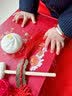 宝宝红绳手链防惊吓婴儿脚链外出护身符本命年儿童朱砂桃木黑狗牙 生肖【鸡】 实拍图