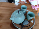 祥业 汝瓷开片可养汝窑茶杯茶具套装功夫品茗杯普洱品杯汝瓷主人单杯 叮咚杯 实拍图