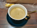 Mongdio咖啡杯套装 欧式小奢华创意陶瓷杯碟勺 小精致咖啡杯下午茶具 藏青2件套心型架子 晒单实拍图