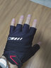 洛克兄弟 骑行手套加厚硅胶减震春夏季运动健身自行车手套半指男 S143黑色 GEL液态硅胶+SBR掌垫 XL 实拍图