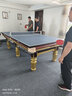 腾勃（TB） 台球桌标准成人家用球房商用中式黑八桌球台乒乓球桌两用二合一 9尺 【TB202】回球+乒乓（送货包安装） 实拍图