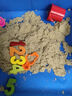 太空沙（SPACE SAND）无毒4斤沙子套装儿童玩沙玩具沙色梦幻沙滩礼盒六一儿童节礼物 实拍图